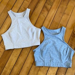 Two Outdoor Voices Athena crop tops